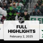 NHL Highlights | Blue Jackets vs. Stars - February 2, 2025