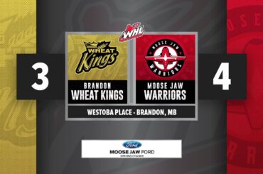 Moose Jaw Ford Highlights: Warriors (4) @ Brandon (3) - Jan. 14