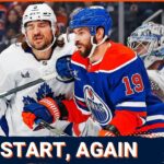 Oilers once again fall behind early, fail in comeback, fall 4-3 to Maple Leafs