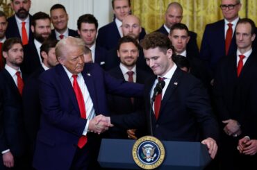 2024 Stanley Cup Champion Florida Panthers visit the White House
