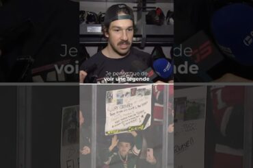 « J’ai failli pleurer » Gaudreau était émotif en voyant l’ovation à Marc-André Fleury ❤️