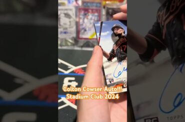 Colton Cowser Auto!!! #sportscards #toppsstadiumclub #autographs #baseball #mlb #cool #wow #topps