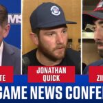 Peter Laviolette, Jonathan Quick, & Mika Zibanejad on Quick's 400th victory after Rangers win | SNY