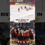 RISTOLAINEN WINS IT IN OT 🔥