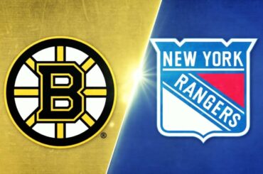 Bruins vs Rangers Highlights | 2.1.25
