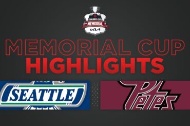 Memorial Cup Highlights: Thunderbirds (6) vs. Petes (3) - May 27, 2023