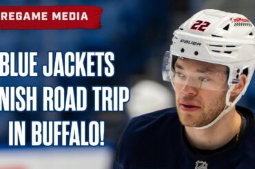 Blue Jackets Cap Off Road Trip with Matchup Against the Sabres 😤 | Pregame Media