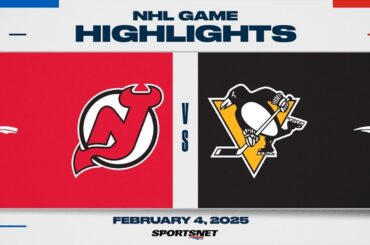 NHL Highlights | Devils vs. Penguins - February 4, 2025