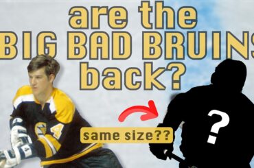 Heaviest Team In NHL? Big Bad Bruins Are Making A Comeback