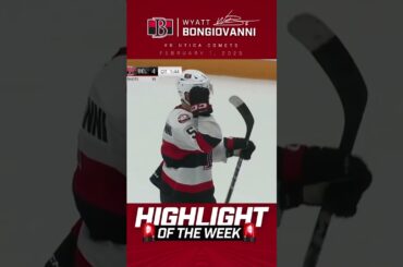 Highlight of the Week: Wyatt Bongiovanni's OT winner secures the victory against the Comets! 🔥