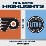 NHL Highlights | Flyers vs. Utah HC - February 4, 2025