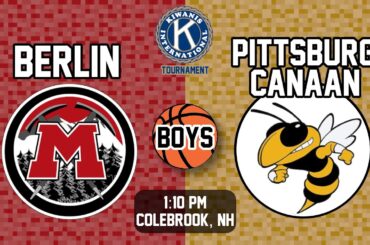 Berlin vs Pittsburg/Canaan || 5th/6th Boys Basketball || KIWANIS TOURNAMENT