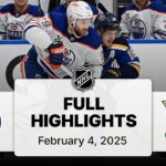 NHL Highlights | Oilers vs. Blues | February 04, 2025