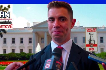 Evan Rodrigues: 2024 Stanley Cup Champion Florida Panthers Honored at the White House