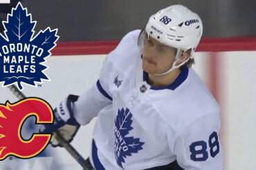 Toronto Maple Leafs VS Calgary Flames FEB 4 25 w/Superbman