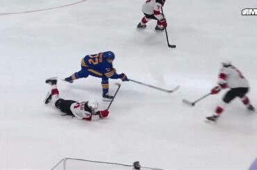 Illegal check to head in NHL: Stefan Noesen Sends Tage Thompson Out of the Game