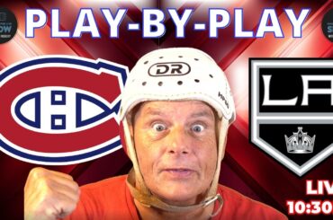 Montreal Canadiens vs Los Angeles Kings - Play-by-Play