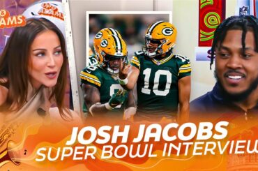 Josh Jacobs on Packers Offseason Moves to Win, Raiders Fanbase, "I am a Packer" Moment, Jordan Love