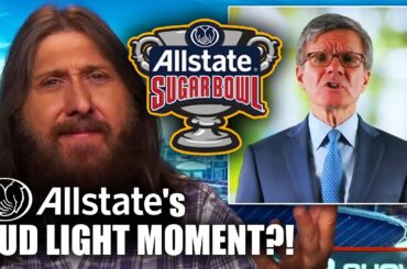 Allstate Cancelled After WOKE Sugar Bowl Video | The Ricky Cobb Show