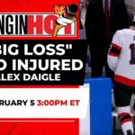 "A Big Loss" Pinto Injured Ft Alex Daigle - Coming in Hot LIVE - February 5