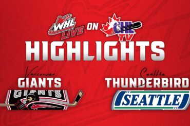Vancouver Giants at Seattle Thunderbirds 01/31 | WHL Highlights 2024-25