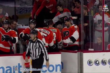 Mark Borowiecki vs Radko Gudas. March 28, 2017