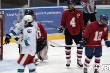 GOJHL Preseason - Hamilton Kilty B's vs Brantford Bandits