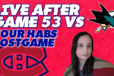 Canadiens snap losing streak, win 4-3 vs Sharks | Live Reaction, Analysis & Highlights | Feb 4, 2025