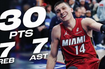 Tyler Herro’s CLUTCH 30-PT Showing On The Road! | February 5, 2025