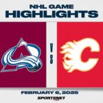 NHL Highlights | Avalanche vs. Flames - February 6, 2025
