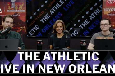 Super Bowl Live, Day Three: The Athletic with Jayden Daniels, D.J. Moore, Rome Odunze, and more