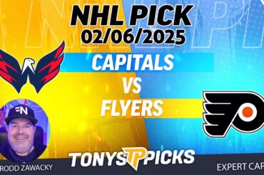Washington Capitals vs Philadelphia Flyers 2/6/25 NHL Pick Prediction