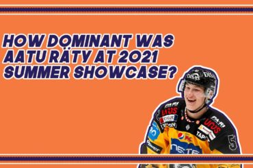 How dominant was Aatu Räty's performance at the 2021 WJSS?