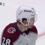 Miles Wood takes a holding penalty and then spears Linus Karlsson