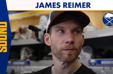 "Everyone's Coming Together" | James Reimer After Buffalo Sabres Defeat Columbus Blue Jackets