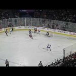 Hartford Wolf Pack's Louis Domingue makes a big save vs. Laval Rocket's Alex Barré-Boulet 1/31/25