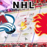 Colorado Avalanche vs Calgary Flames | 2025 NHL Play by Play Live Score