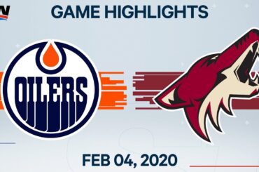 NHL Highlights | Edmonton Oilers vs. Arizona Coyotes – Feb. 4, 2020