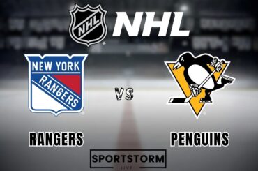 🔴LIVE: 🏒 New York Rangers vs Pittsburgh Penguins Live Scores & Updates | NHL Round 1 🚨