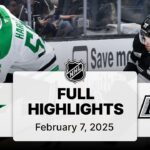 NHL Highlights | Stars vs. Kings | February 07, 2025