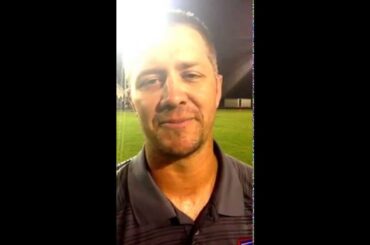 Brookshire Royal Football Coach Eric Robinson - 9-11-15