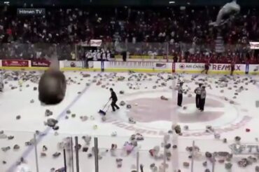 It's Teddy Bear Toss season again! | ESPN