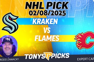 Seattle Kraken vs Calgary Flames 2/8/25 NHL Pick Prediction