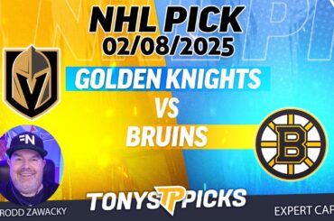 Vegas Golden Knights vs Boston Bruins 2/8/25 NHL Pick Prediction