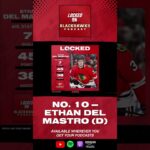 Chicago Blackhawks 2024-25 Midseason Prospects List -- No. 10 - Ethan Del Mastro (LD)