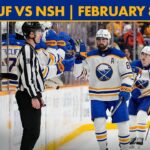 Bowen Byram Earns 100th Career Point In Buffalo Sabres 6-4 Loss To Nashville Predators | Highlights