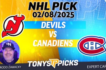 New Jersey Devils vs Montreal Canadiens 2/8/25 NHL Pick Prediction