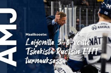 Maalikooste: Leijonille 3–0-voitto Tshekistä Ruotsin EHT-turnauksessa