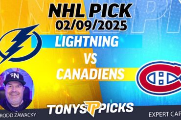 Tampa Bay Lightning vs Montreal Canadiens 2/8/25 NHL Pick Prediction