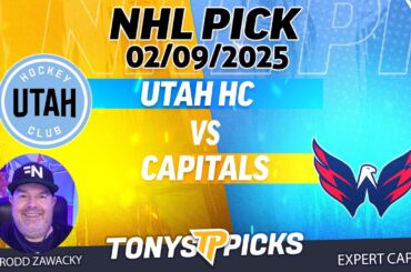 Utah Hockey Club vs Washington Capitals 2/8/25 NHL Pick Prediction
